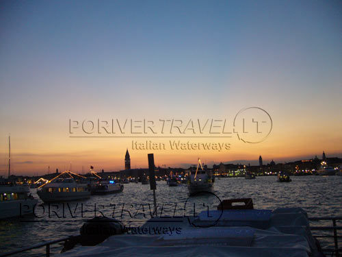 Redentore 2008, panoramica bacino di San Marco.